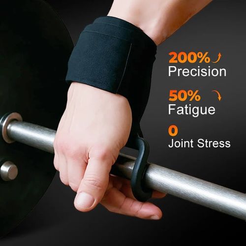 Heavy Duty Weight Lifting Wrist Hook Straps
