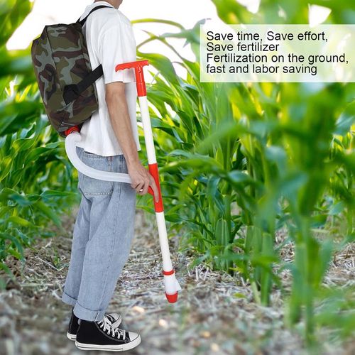 Multifunctional backpack for spreading fertilizer