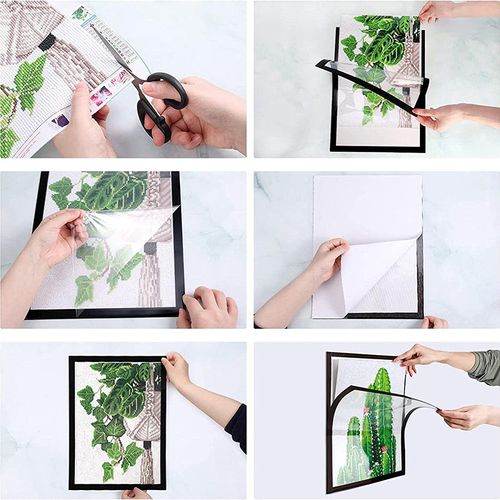 Self-Adhesive Magnetic Picture Frame