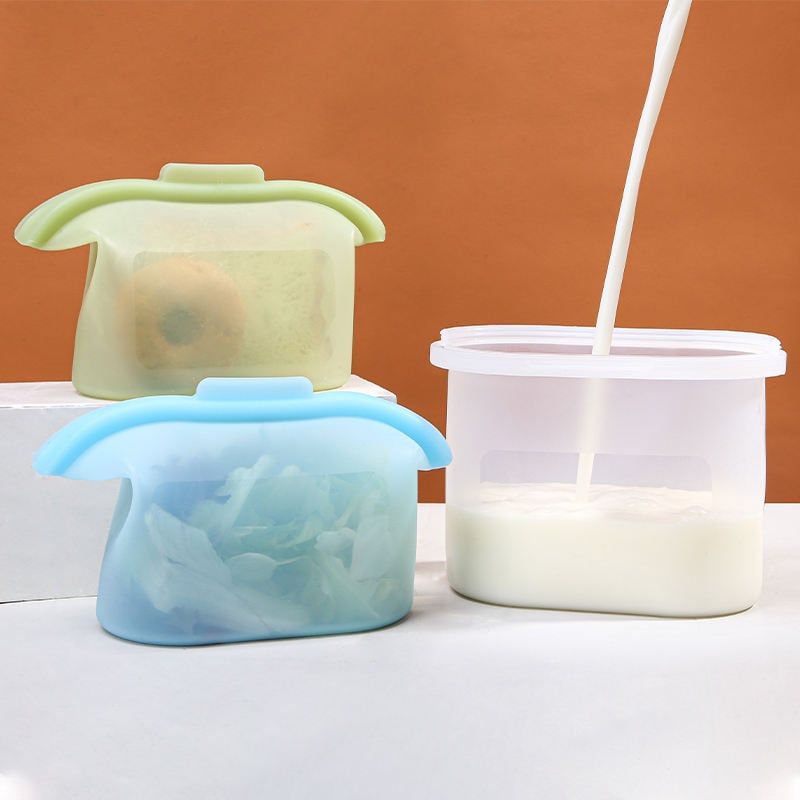 Buy 1 Get 3 !!! New Silicone Food Storage Bags Ultimate Silicone Stand-Up Bag