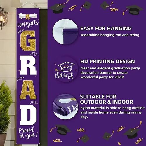 Graduation Porch Banners