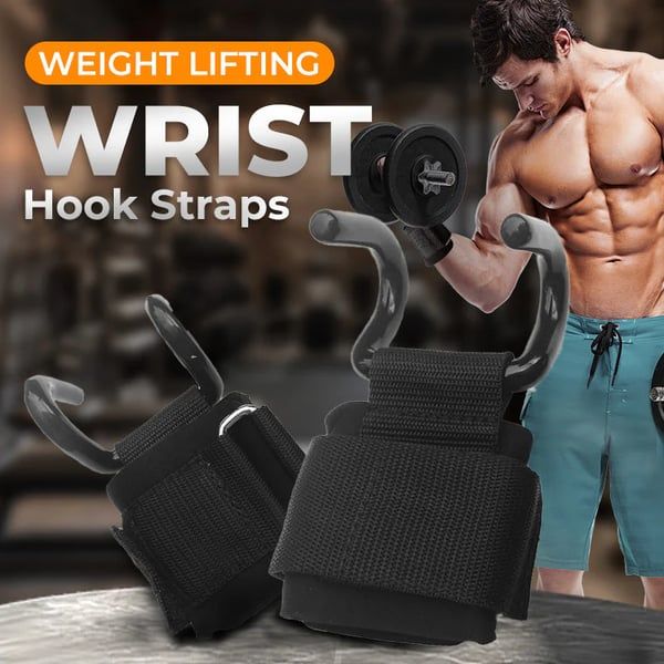Hot Sale 49% 0FF🔥Heavy Duty Weight Lifting Wrist Hook Straps