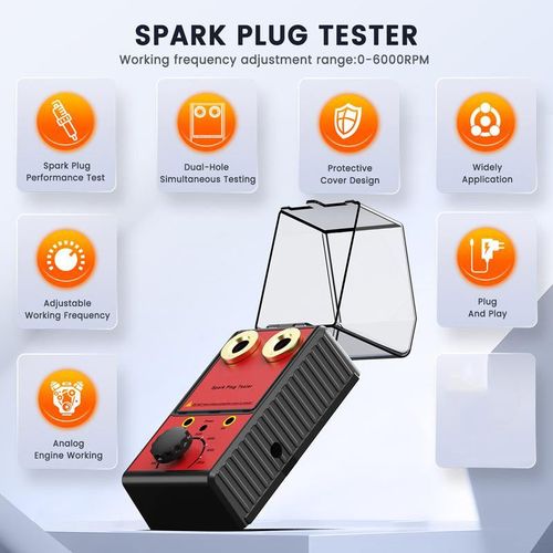 Spark plug tester
