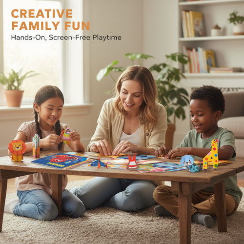 Educational origami handicraft for children