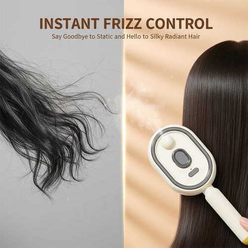 Electric Spray & Massage Hair Brush