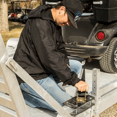 Auto Ratchet Strap with Universal Plate