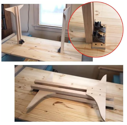 Heavy Duty Folding Table Leg Brackets