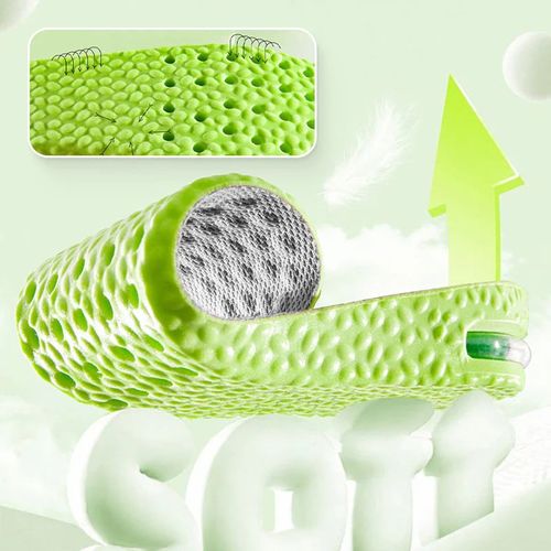 Comfortable cushioned insoles