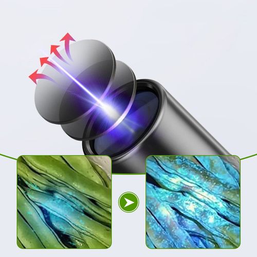 🛡️UV Black Light Flashlight for Vegetable Inspection