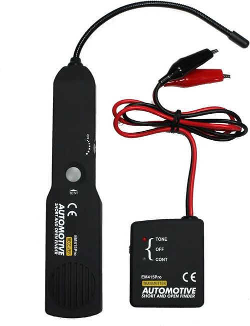 Electrical open and short circuit detector for cars