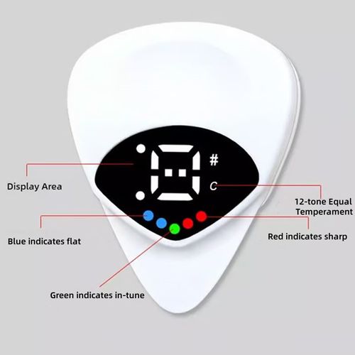 Guitar Pick & Tuner