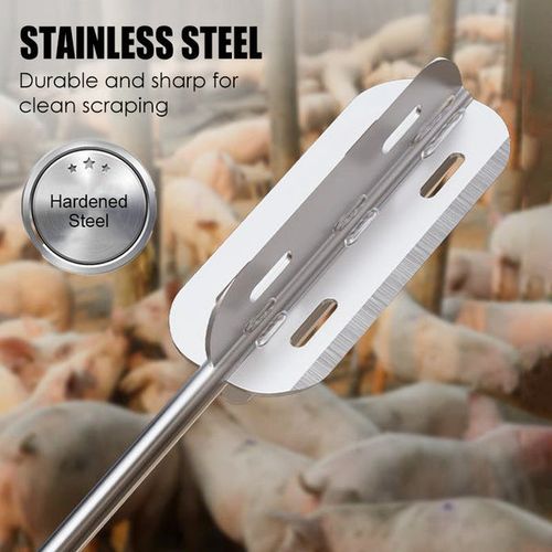 Livestock Hair Removal Scraper