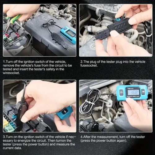 Automotive circuit fault probe tester