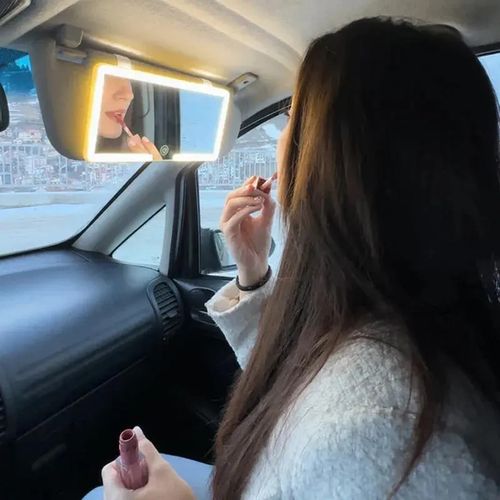 Car Sun Visor LED Mirror