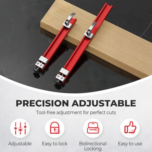 Bidirectional locking & adjustable cutting positioner