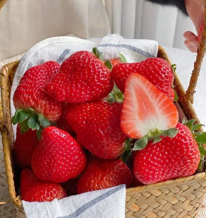 🔥🍓Cream Strawberry Seeds(200seeds)
