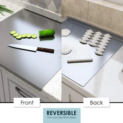 Stainless steel cutting board