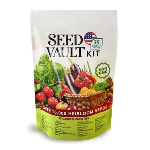 Vegetable Seed Vault Kit