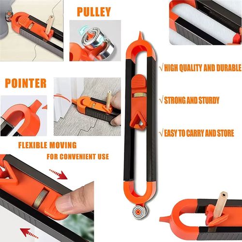 Contour Gauge Scribe Tool with Lock