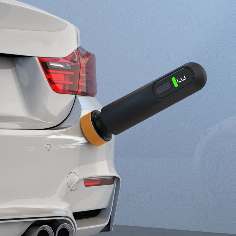 Professional cordless car polisher & wax applicator – paintwork preparation, scratch removal, and glaze remover in one device