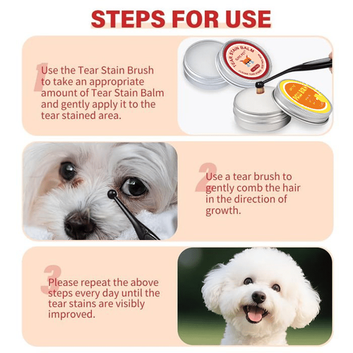 pet Tear Stain Brush Cream