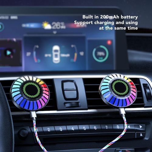 Car Atmosphere Light   car mounted magnetic pickup lamp