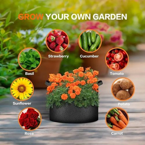 Versatile Air-Pruning Plant & Storage Bags