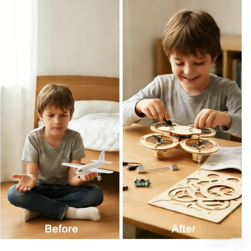 Wooden Drone Kit