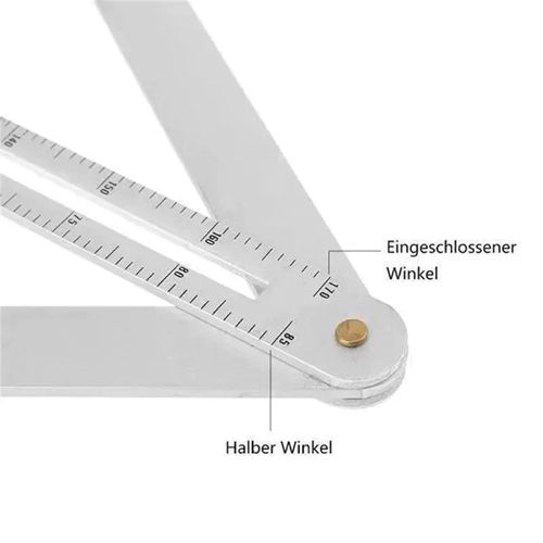 Multifunctional Woodworking Diagonal Ruler