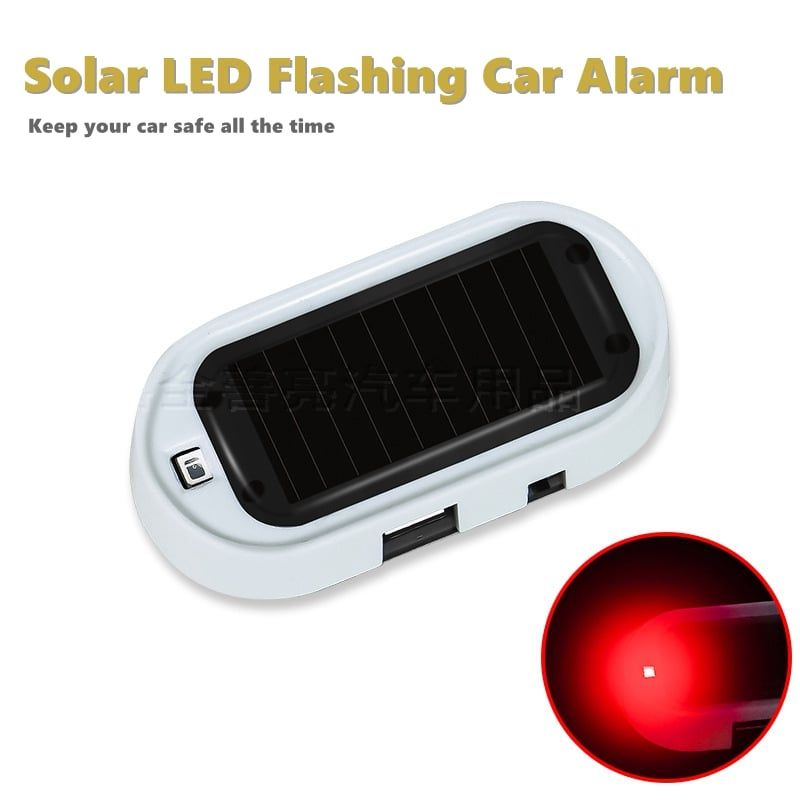 🔥BUY 1 GET 1 FREE 💕Solar LED Flashing Car Alarm🔥