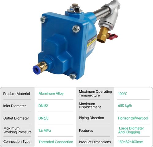 Zero Air Loss Automatic Drain Valve