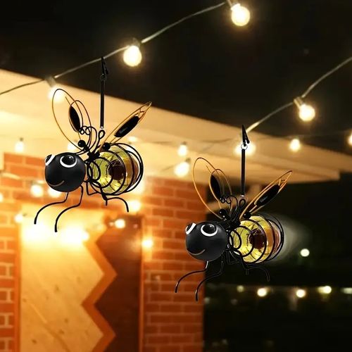 Outdoor Hanging Solar Bee Light