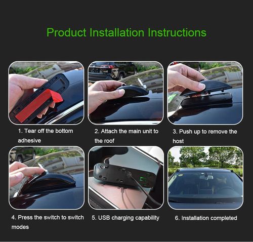 Vehicle Remote Pilot Light Laser