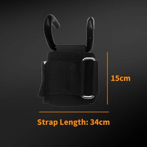 Heavy Duty Weight Lifting Wrist Hook Straps