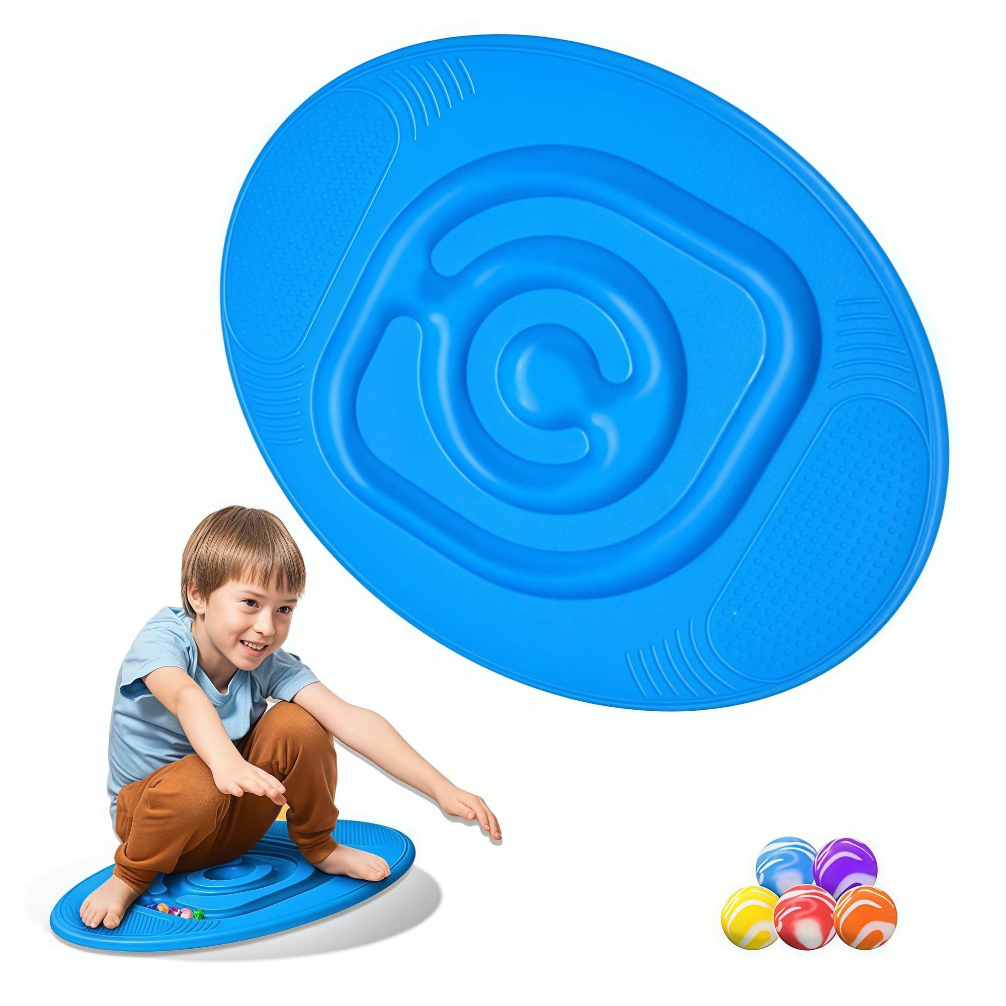 🔥Last Day 49% OFF🏡Balance Board Rocker Maze Board with 5 Balls
