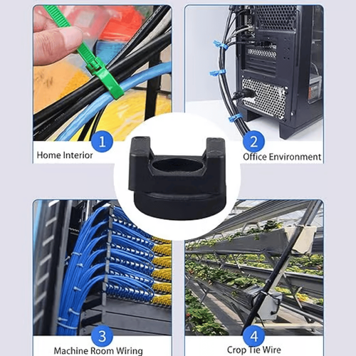 Magnetic Cable Zip Tie Mount Kit