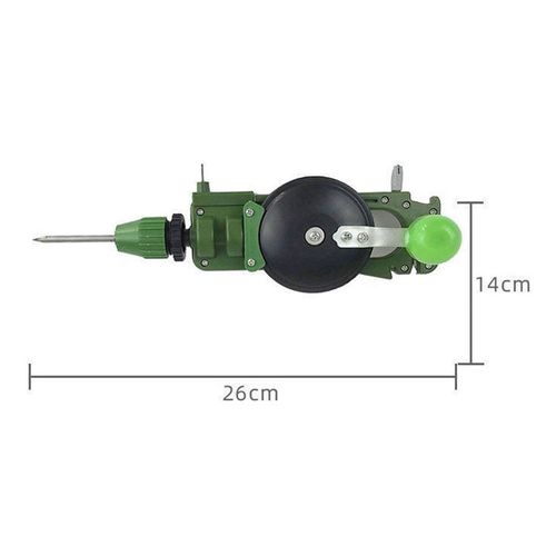 Multi-functional Glass Cutter with Drilling & Knife Sharpener