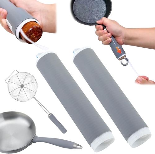 🔥 Buy 1 get 3 ! 🔥Heat Resistant Silicone Pan Handle Cover