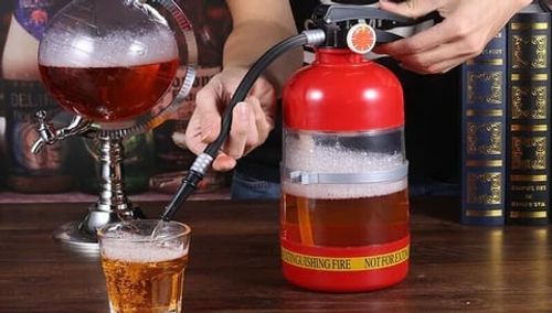 Fire Extinguisher Beer Dispenser