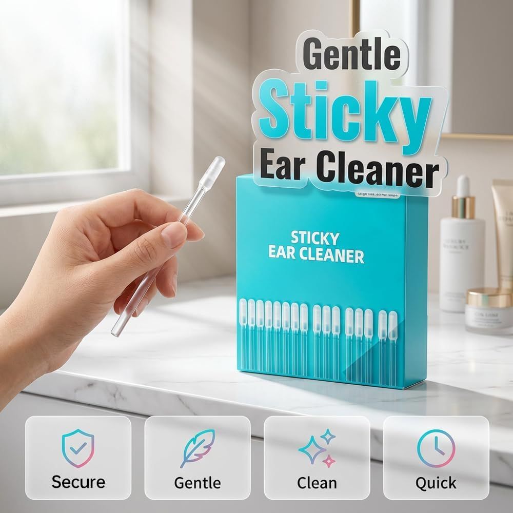 BIG DISCOUNT !! BUY 1 GET 8 !!! 💥Ear Cleaning Tool Stick Earwax Remover Sticks Ear Pick