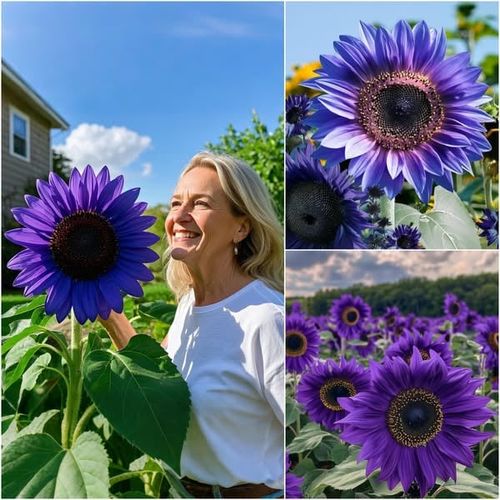 Giant Purple Sunflower Seeds
