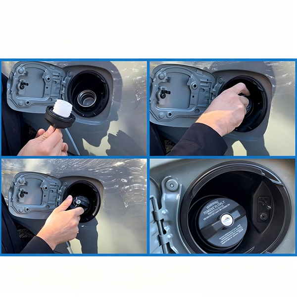 👍Durable Locking Gas Tank Cap with Keys
