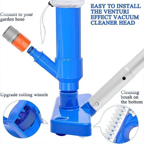 Pool cleaning vacuum set