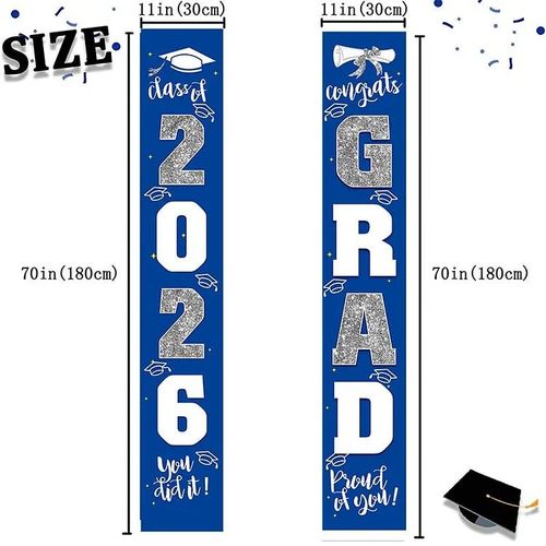 Graduation Porch Banners