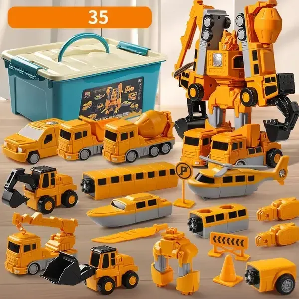 Transformer Engineering Toys 35-piece Set