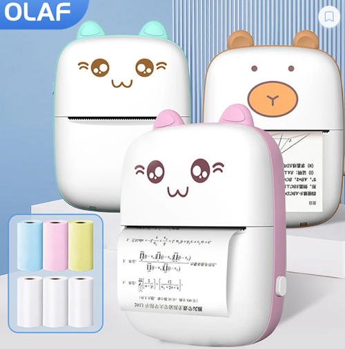 mini printer طابعة محمولة