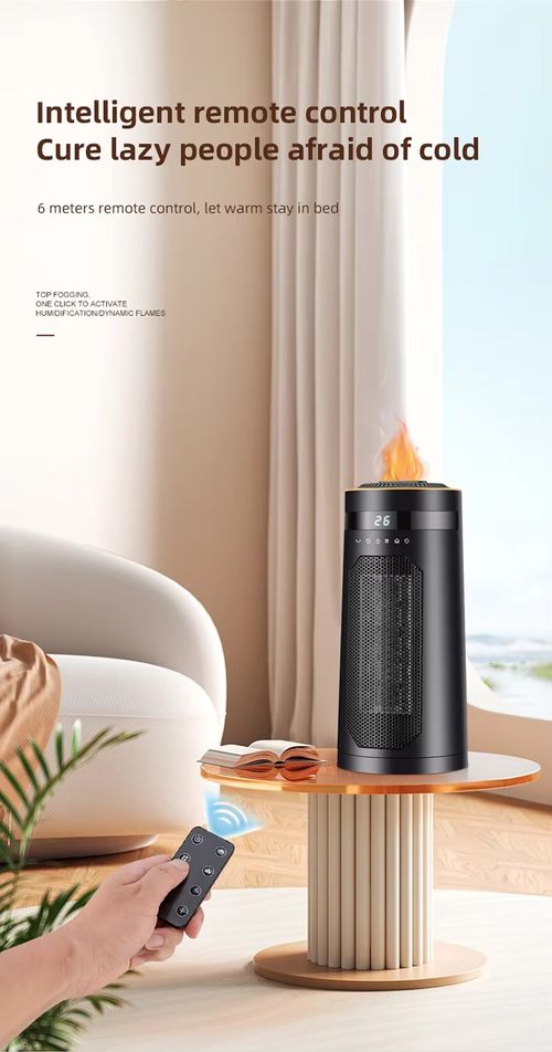 Wholesale Simulated Flame Humidification Tower Fast Heating Fan Electric Room Heater Household Room Heater