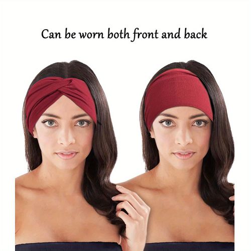 sjd ✨Soft Elastic Headbands for Women✨
