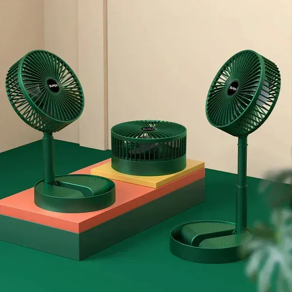 Powerful Folding Table Fan with Extendable Design