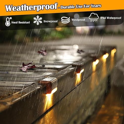 sjd Wireless Solar Deck Lights ✨FREE Shipping - Today Only